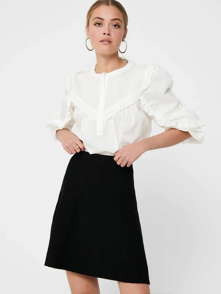 Only Onllynsie Skirt CC Knt Gonna Donna XS Corta