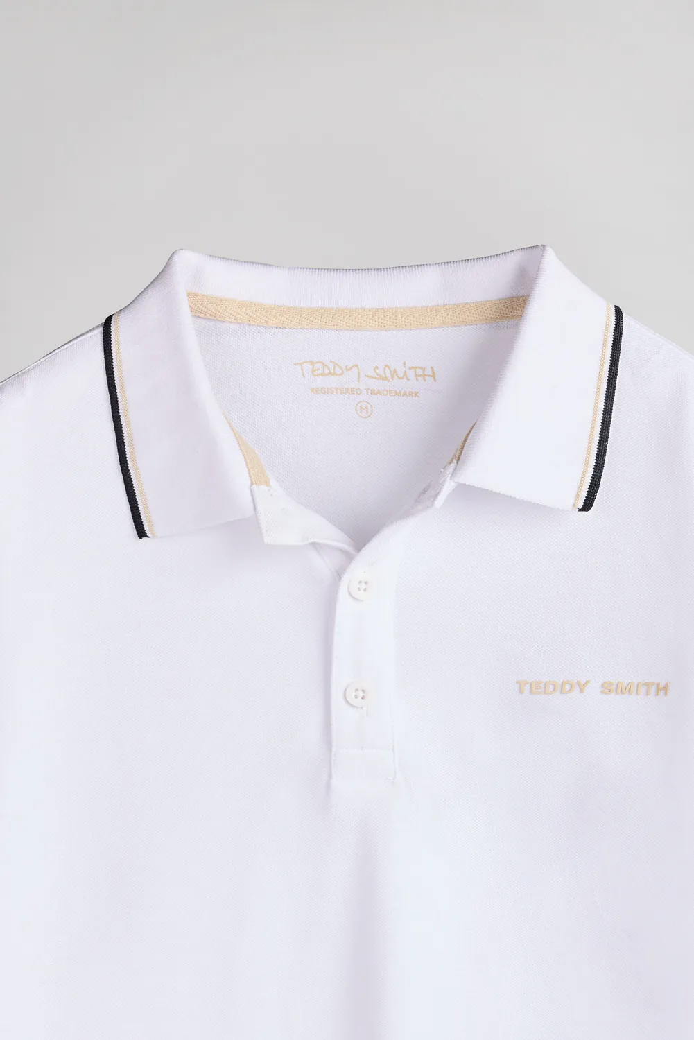 Teddy Smith Pasian 2 polo uomo bianca cotone
