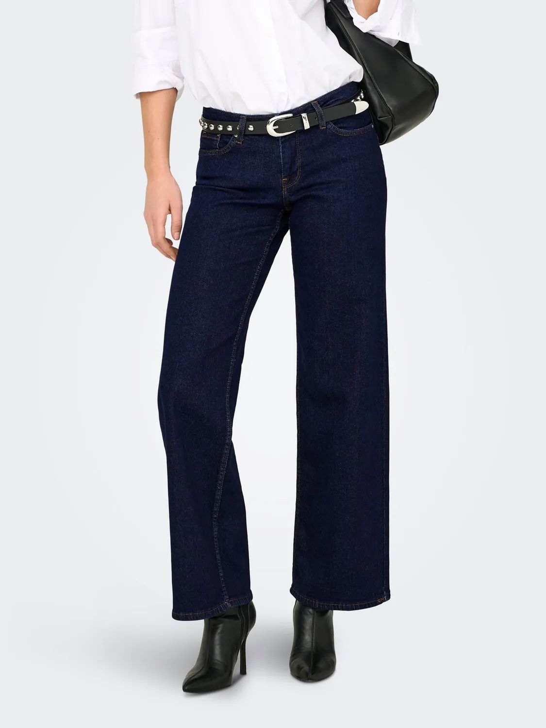 ONLY Onljudy Jeans Wide Leg Donna Vita Bassa M