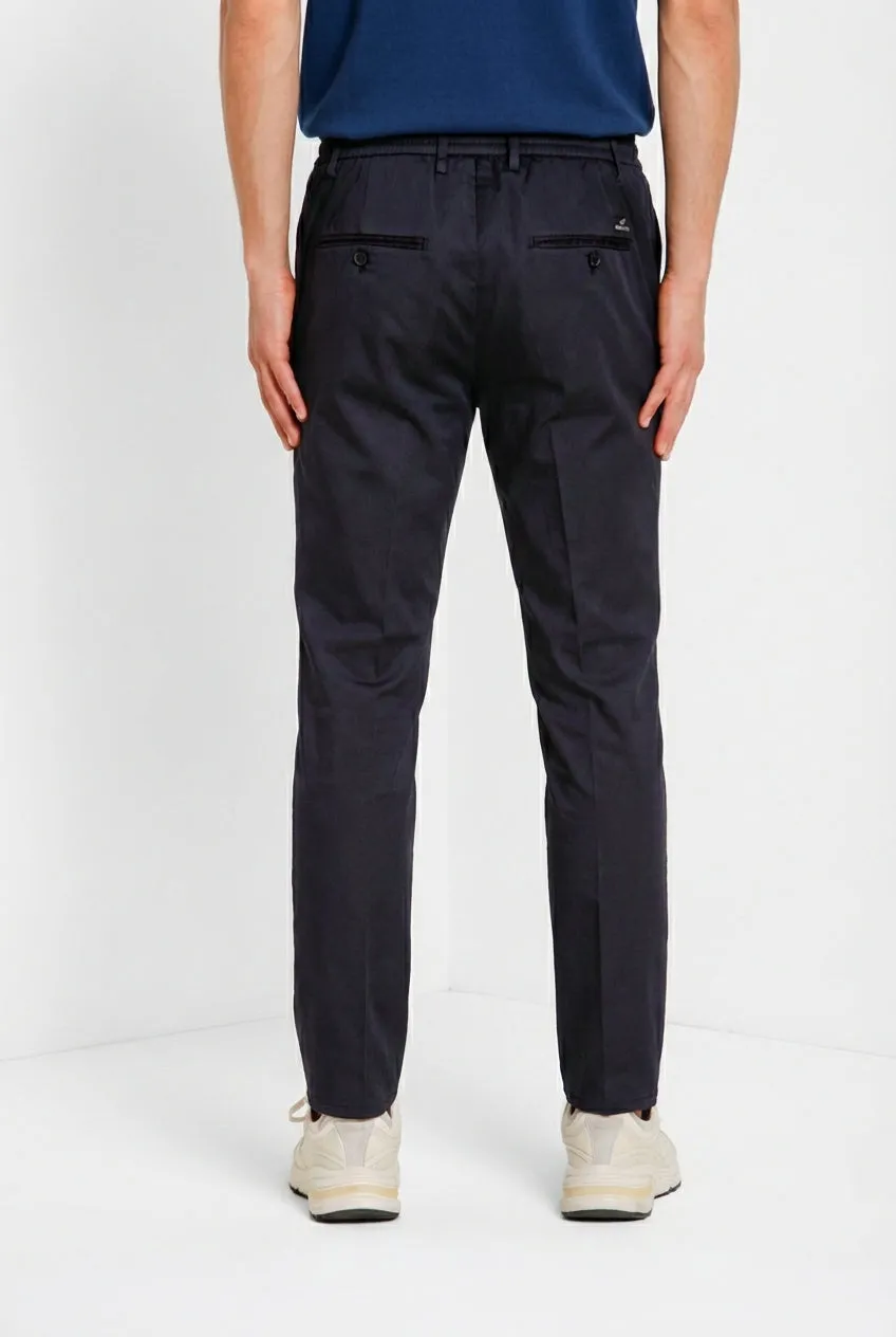 Mason's Milano Jogger Travel chino blu extra slim
