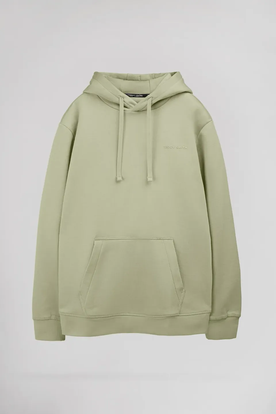 Teddy Smith S-Nark Hoody felpa verde salvia uomo