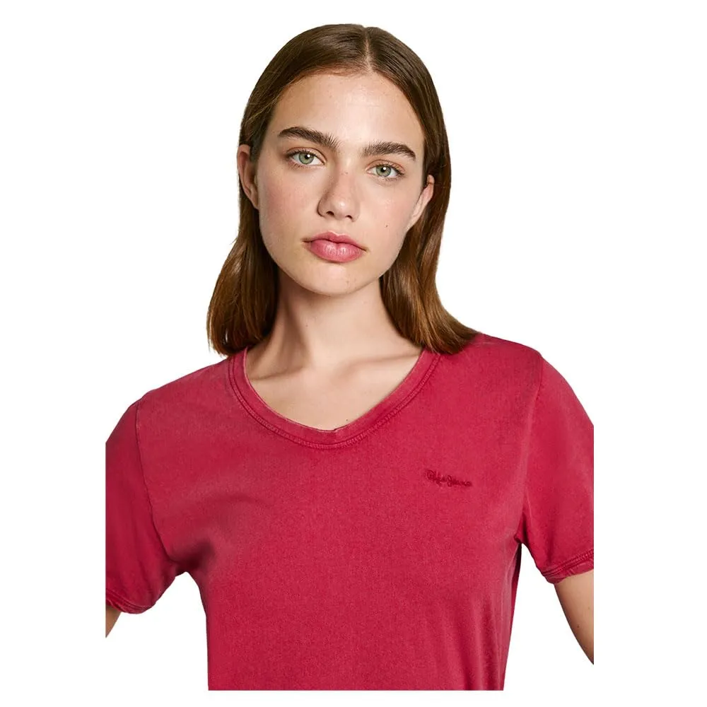 Pepe Jeans Fabiana T-Shirt Donna M bianca cotone