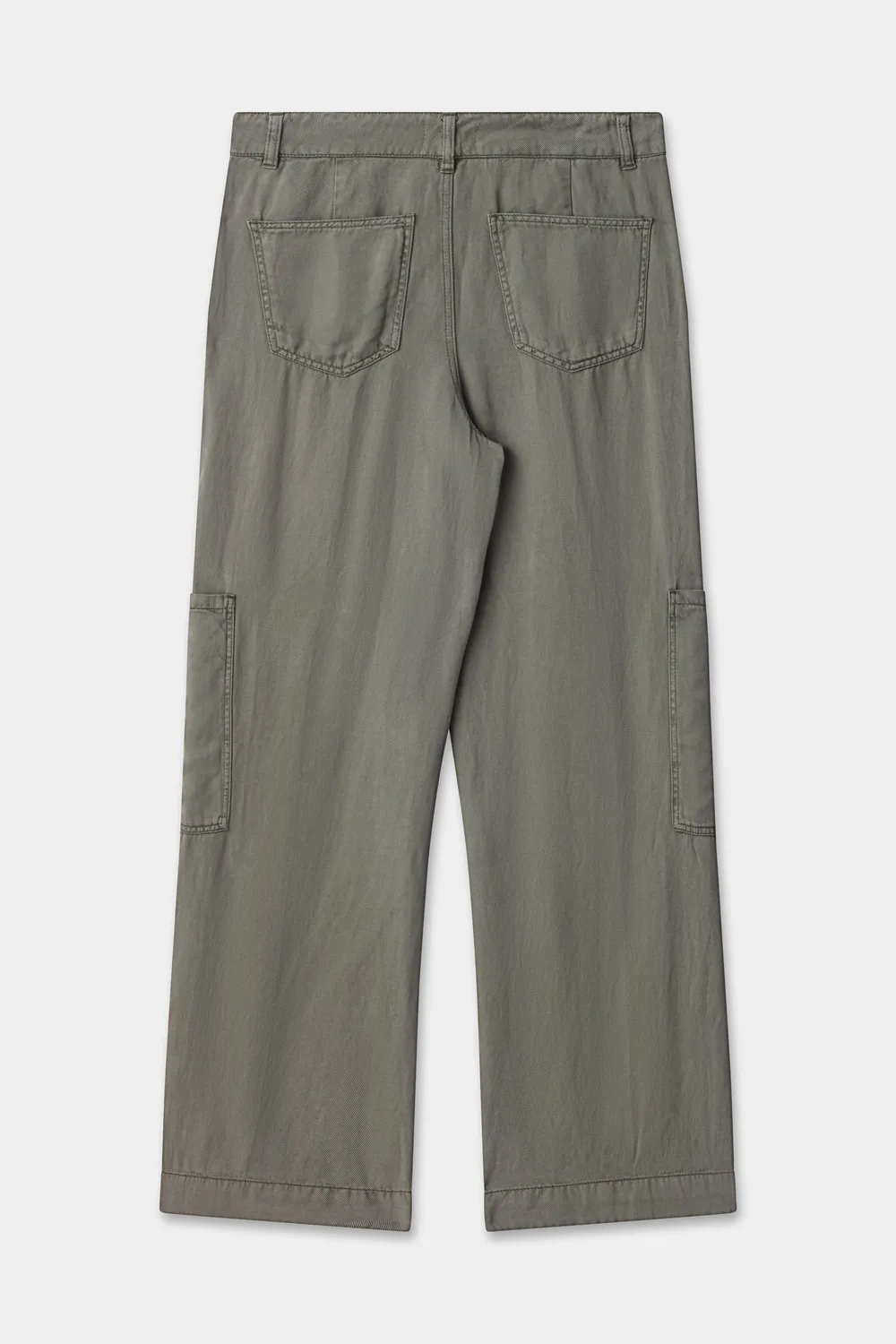 acquaverde Sander Military Kaki pantalone cargo ampio