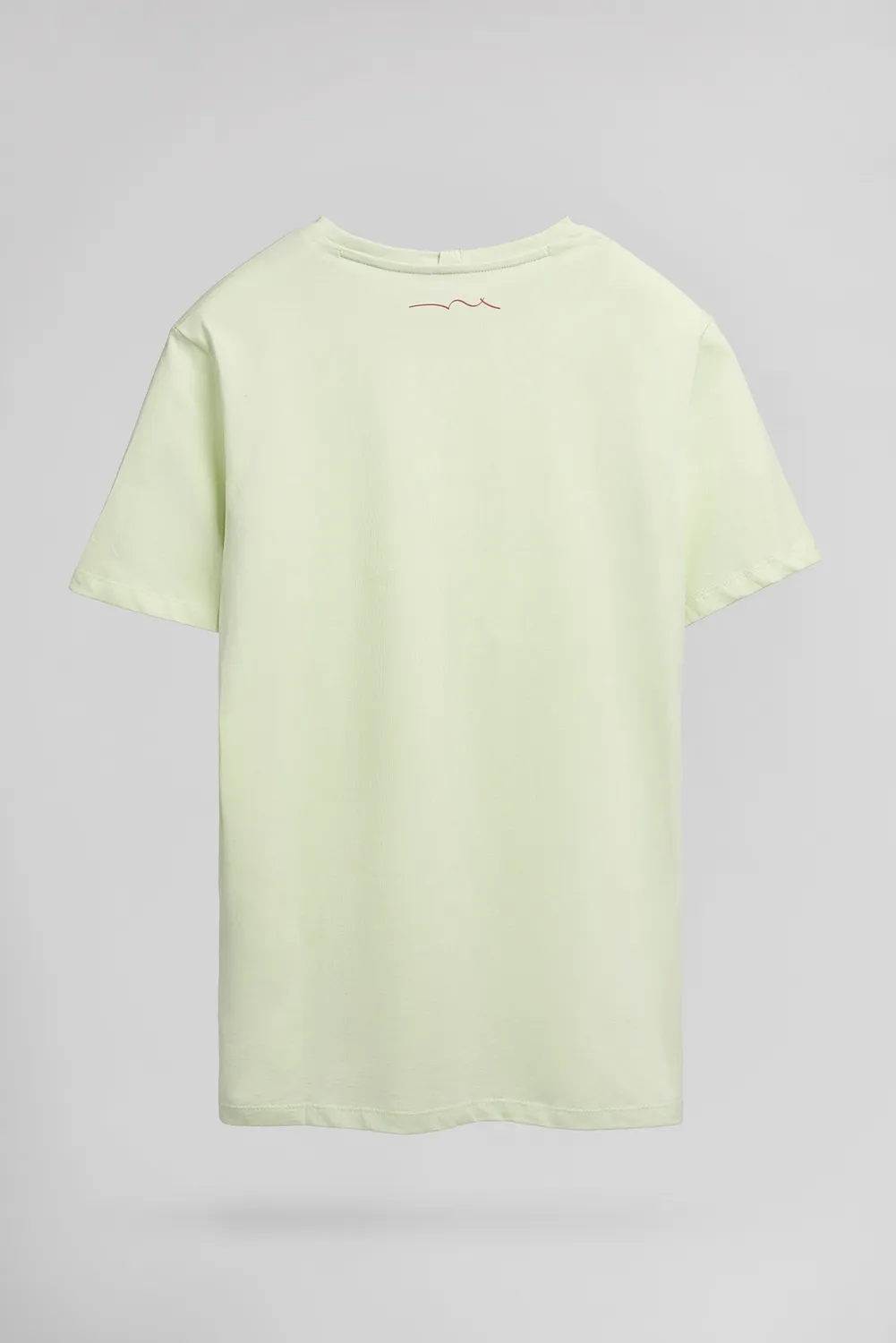 Teddy Smith T-Soy 2 MC T-Shirt Uomo Verde Nacre Cotone