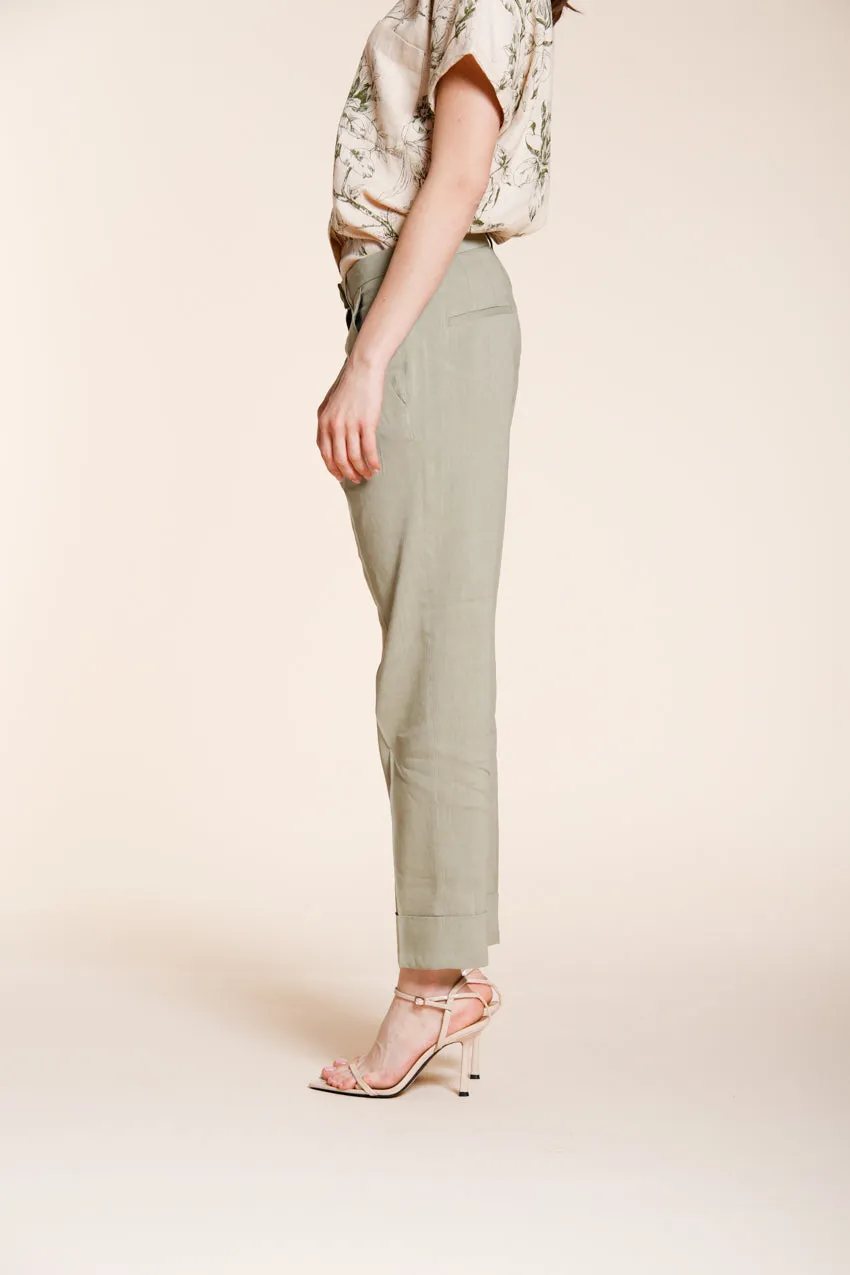 Mason’s New York Carrot Sartoriale chino donna verde