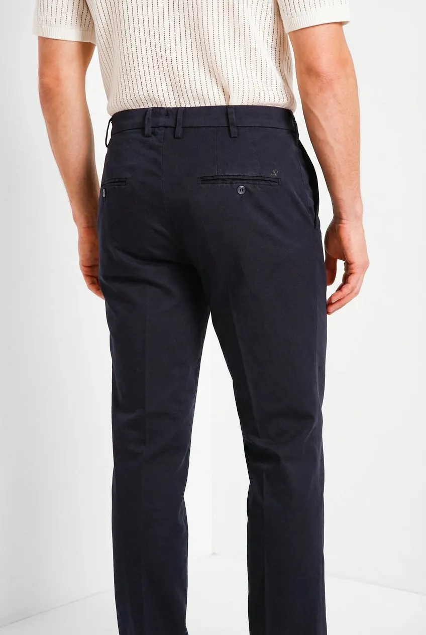 Mason's New York chino uomo blu notte regular