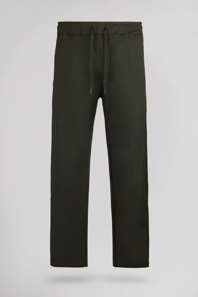 Teddy Smith P-Vibes Pantalone Uomo Deep Kaki Piqué