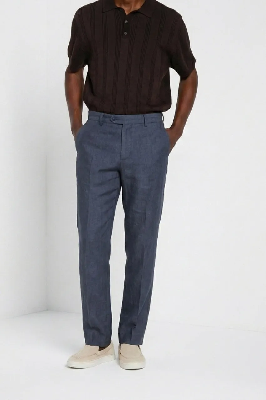 Mason's New York Icon Flex chino uomo lino regular
