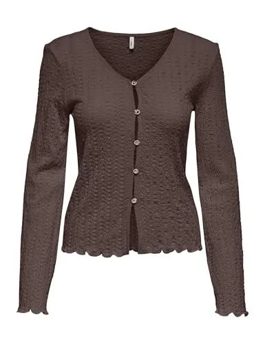 ONLY Onlella Placket top donna manica lunga XL