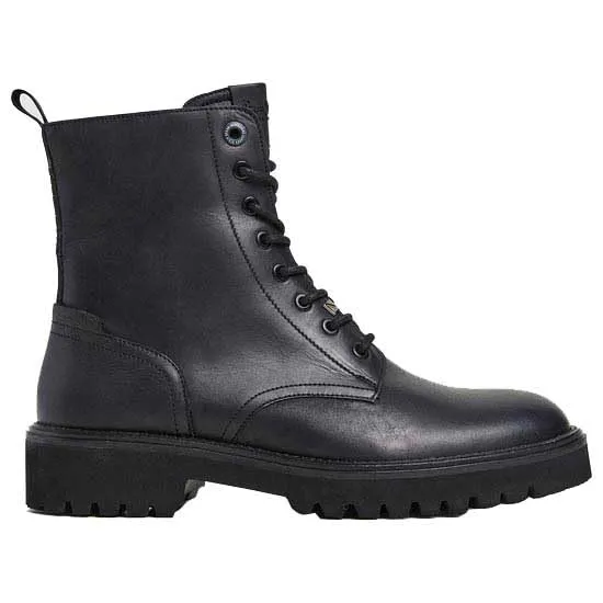 Pepe Jeans Durham Combat stivali uomo 43 pelle