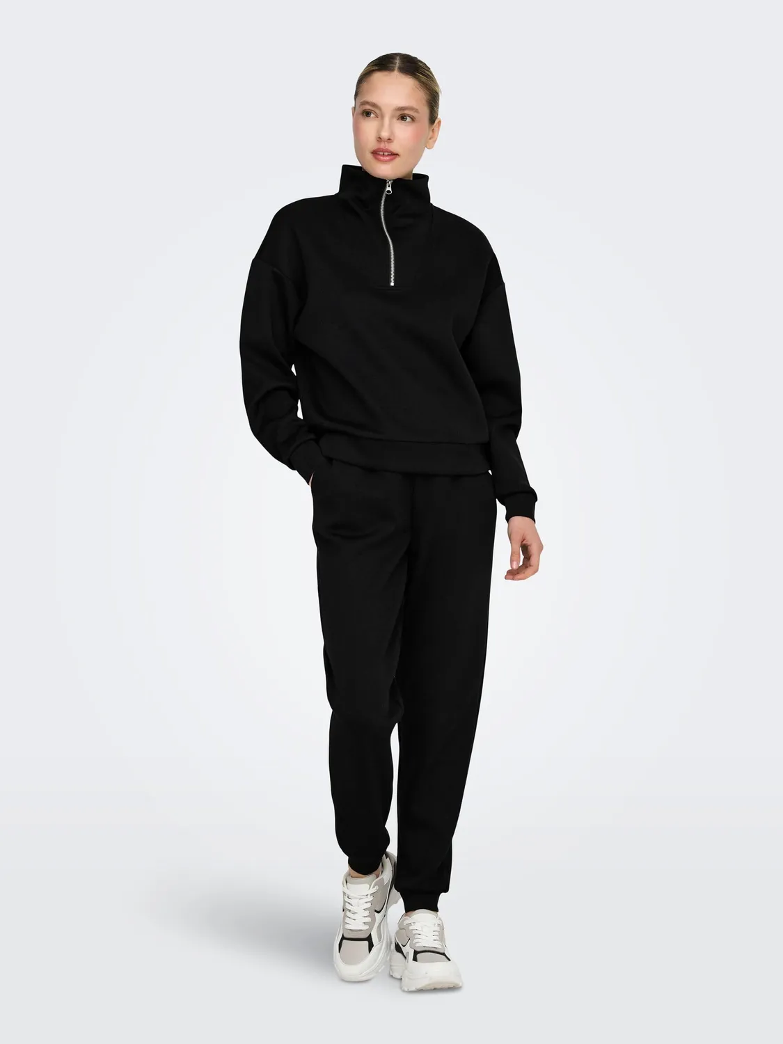 ONLY ONPLOUNGE Sweatpants Tuta Donna Nero regular